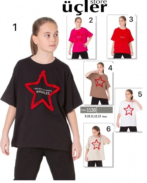 Футболка Для Девочки Angelos (9-10-11-12-13лет) 