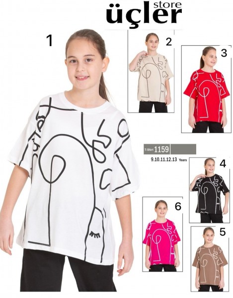 Футболка Для Девочки Angelos (9-10-11-12-13лет) 