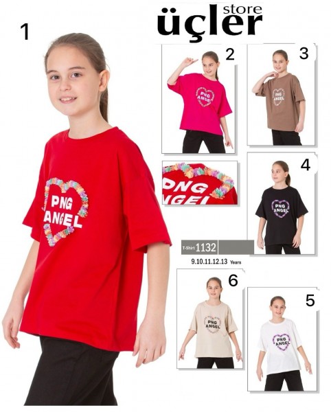 Футболка Для Девочки Angelos (9-10-11-12-13лет) 