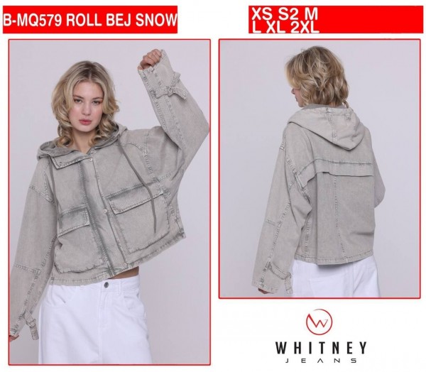 Женская Джинсовая Куртка Whitney