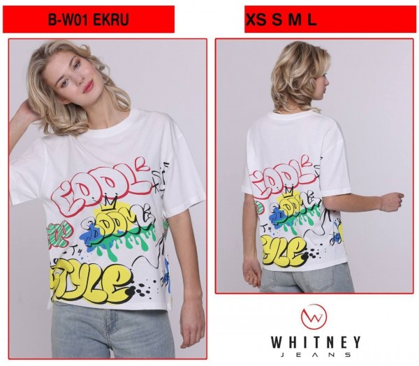 Женская Футболка Whitney 