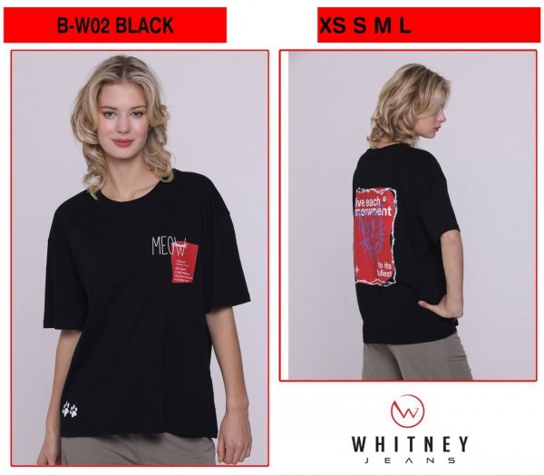 Женская Футболка Whitney 