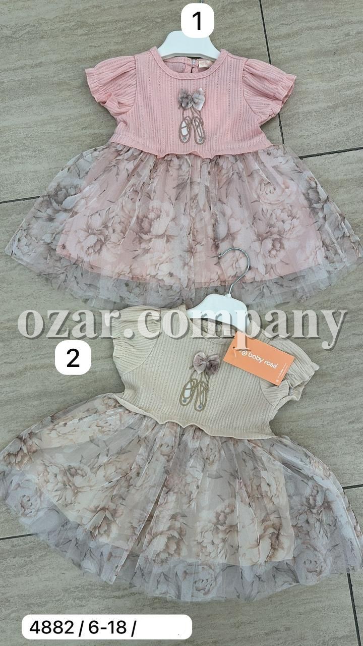 Платье Для Девочки Baby Rose (6-9-12-18мес)