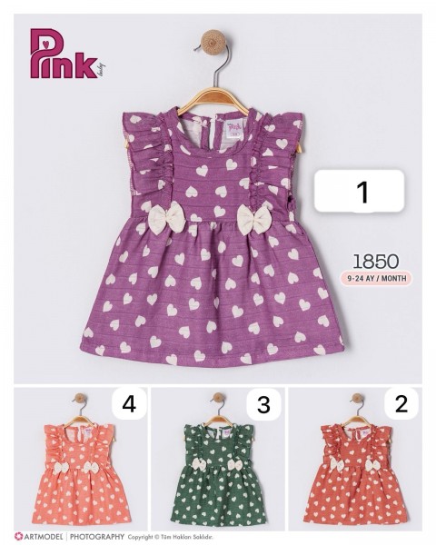 Платье Для Девочки Pink (9-12-18-24мес.)