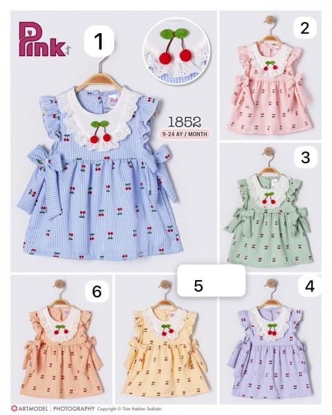 Платье Для Девочки Pink (9-12-18-24мес.)