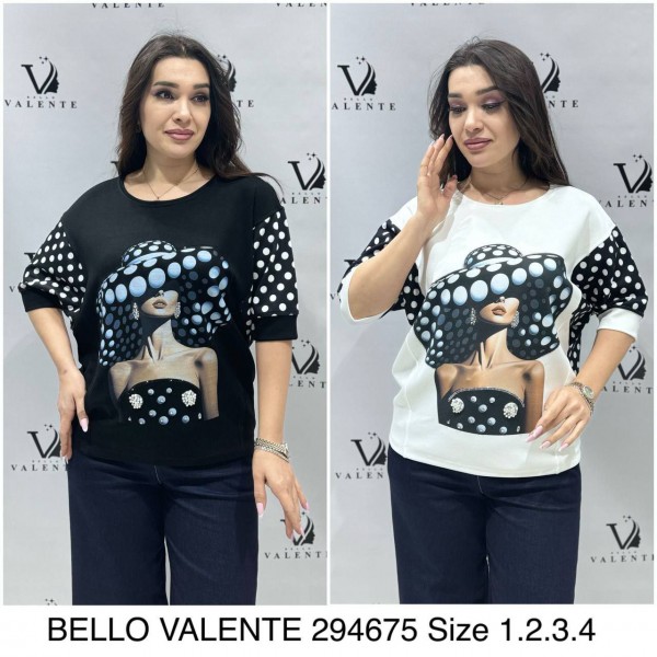 Женская Футболка Bello Valente 