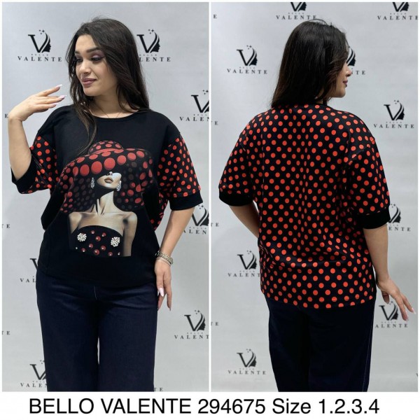 Женская Футболка Bello Valente 