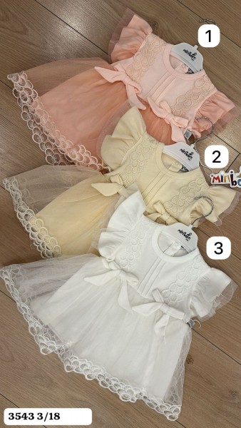 Платье Для Девочки Miniborn (3-6/6-9/9-12/12-18мес.)