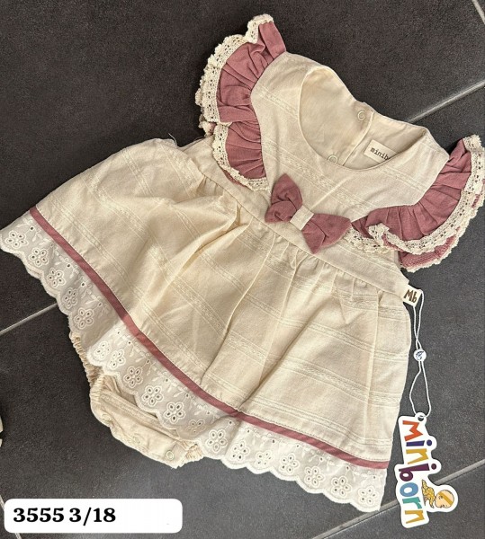Платье Для Девочки Miniborn (3-6/6-9/9-12/12-18мес.)
