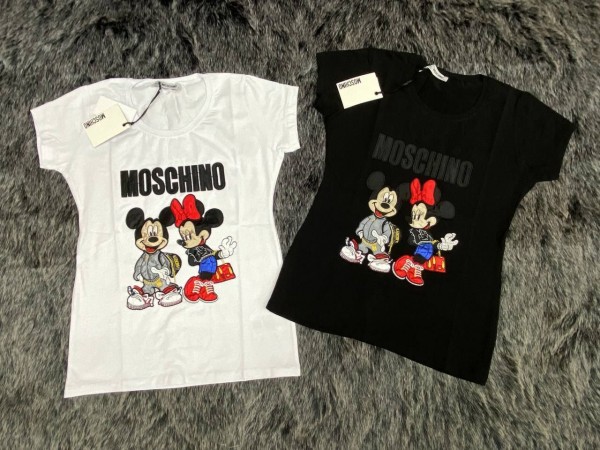 Женская Футболка Moschino