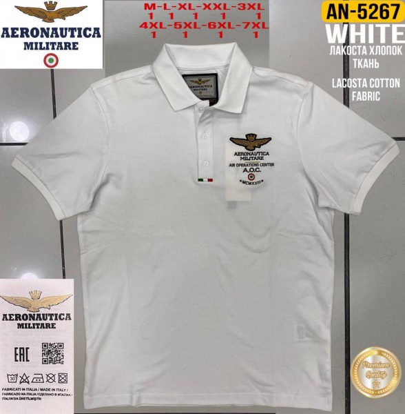 Мужская Футболка Aeronautica Militare (Большие размеры)