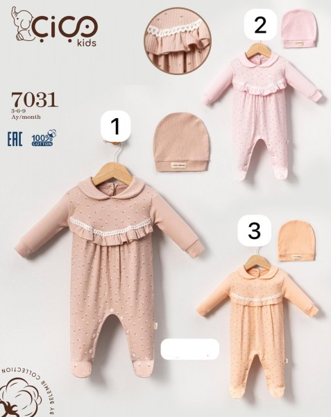 Человечек Для Девочки Cico (3-6-9мес.)