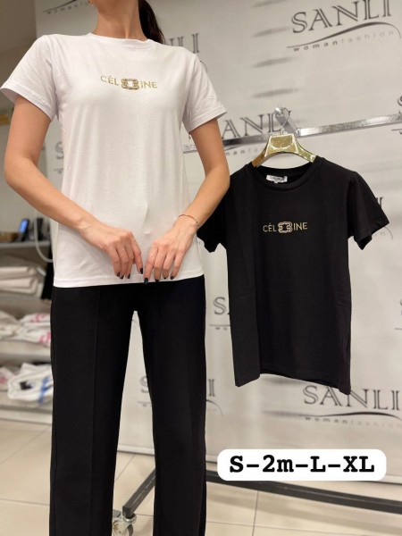Женская Футболка Celine