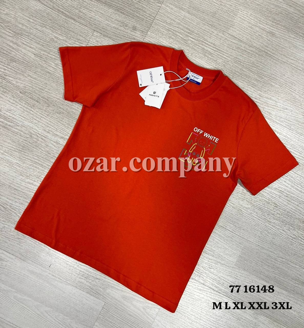 Мужская Футболка Off-White