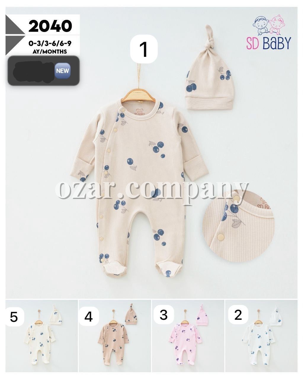 Человечек Для Новорождённых SD Baby (0-3/3-6/6-9мес.) 
