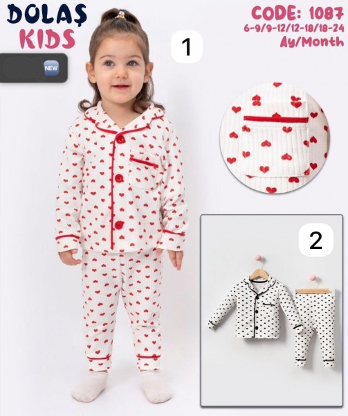 Пижама Для Девочки Dolas Kids (6-9/9-12/12-18/18-24мес.)
