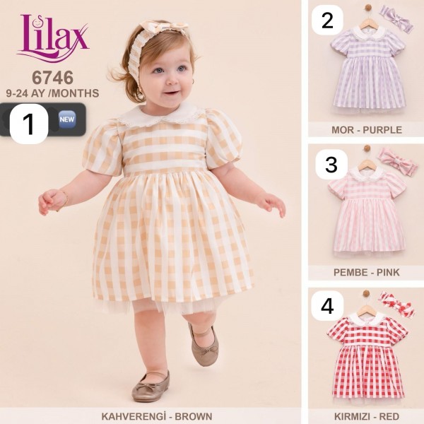 Платье Для Девочки Lilax (9-12-18-24мес.)