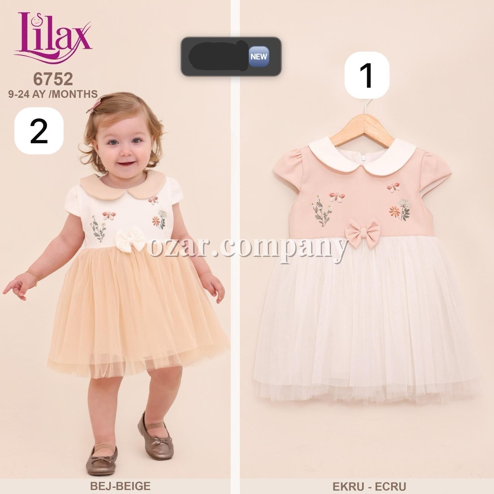 Платье Для Девочки Lilax (9-12-18-24мес.)