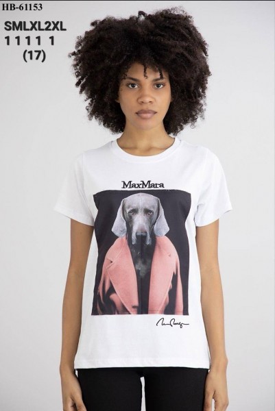 Женская Футболка Max Mara