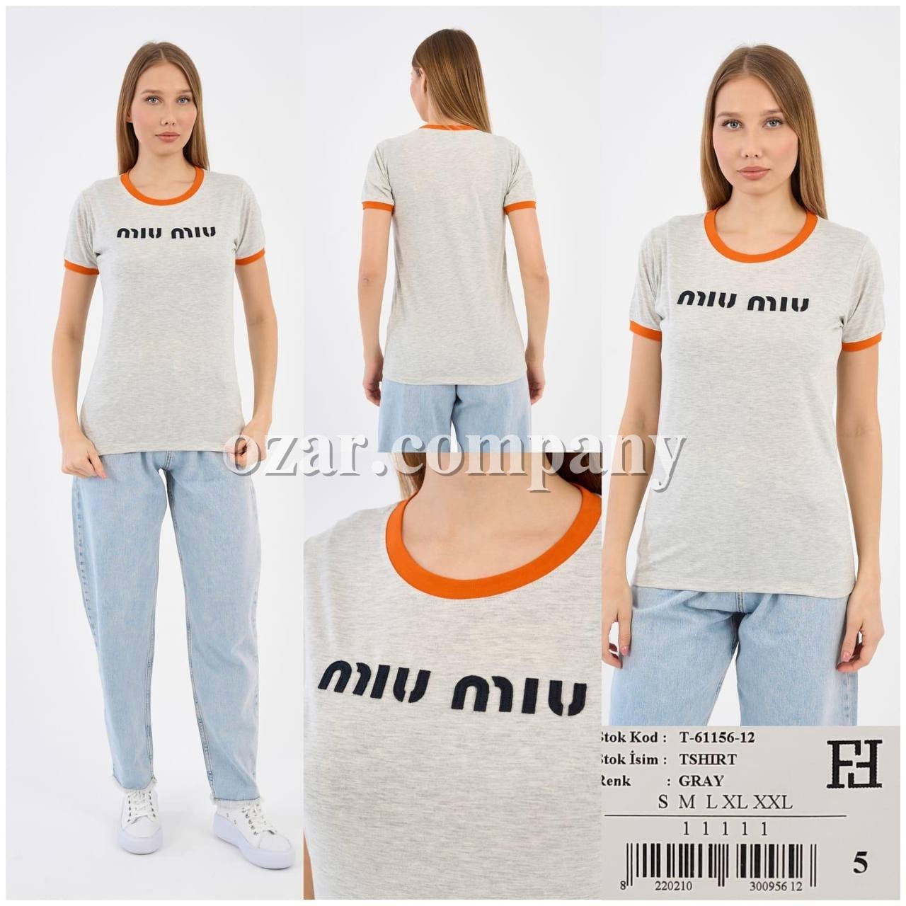 Женская Футболка Miu Miu