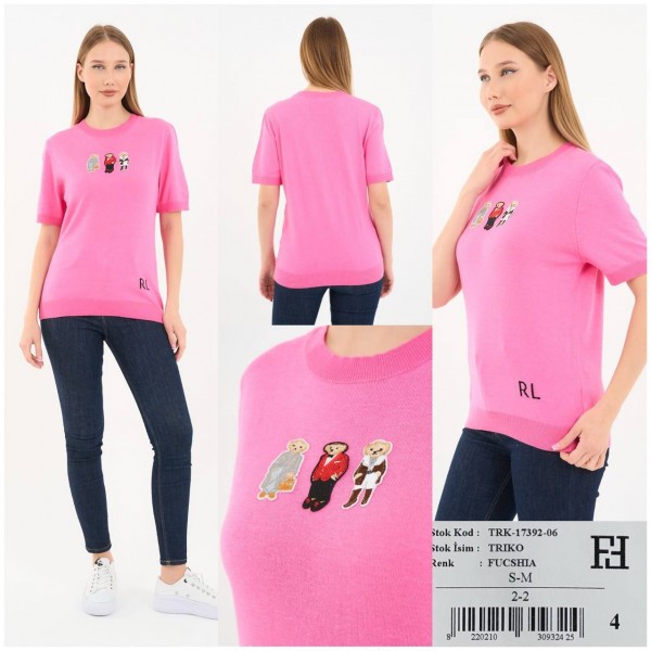 Женская Трикотажная Кофточка Polo
