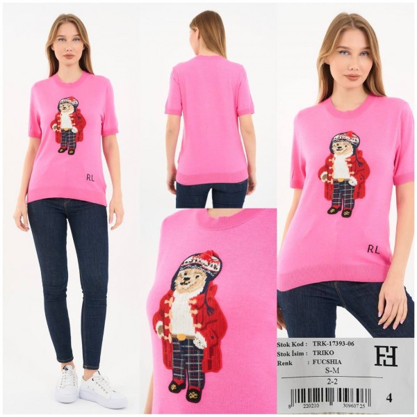 Женская Трикотажная Кофточка Polo