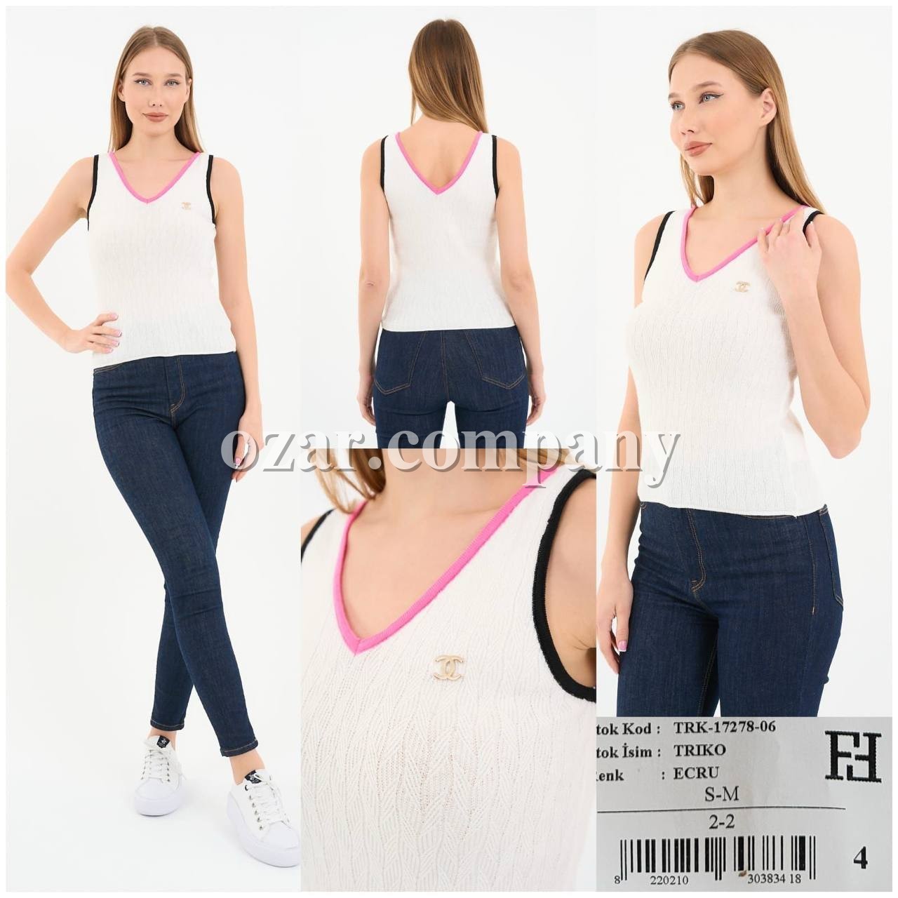 Женская Трикотажная Майка Free Fashion