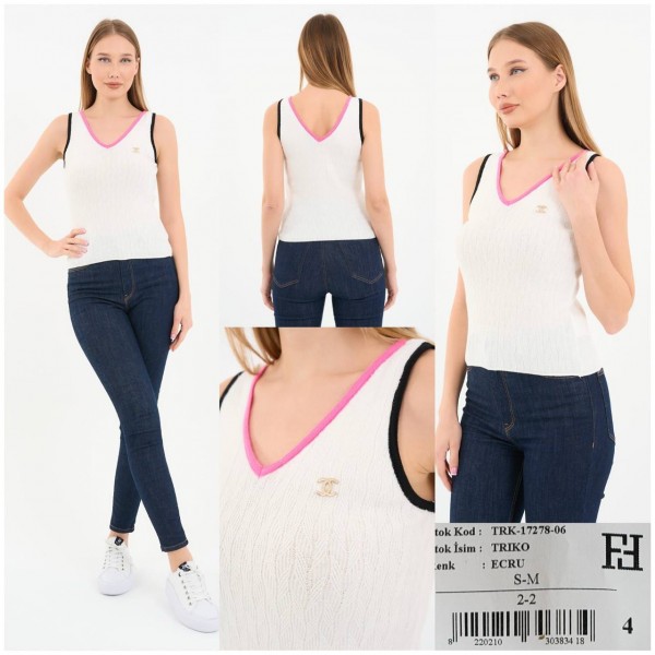 Женская Трикотажная Майка Free Fashion