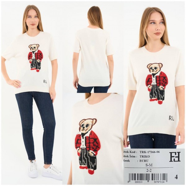 Женская Трикотажная Кофточка Polo