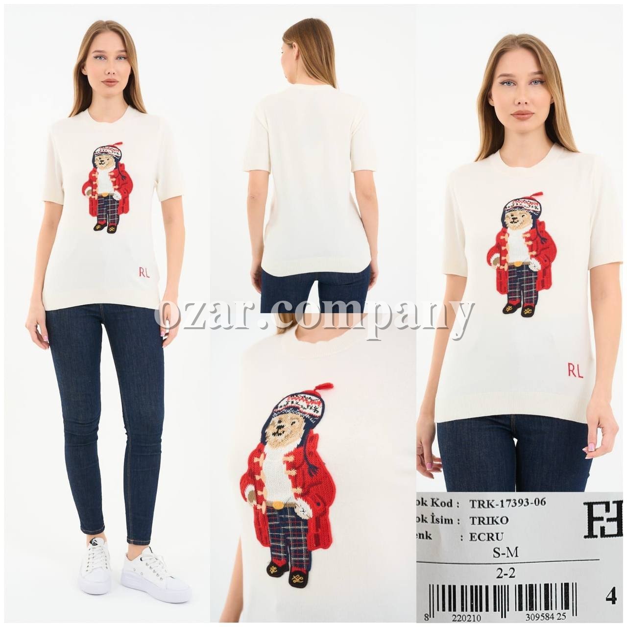 Женская Трикотажная Кофточка Polo