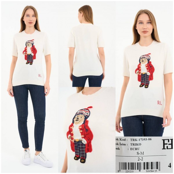 Женская Трикотажная Кофточка Polo