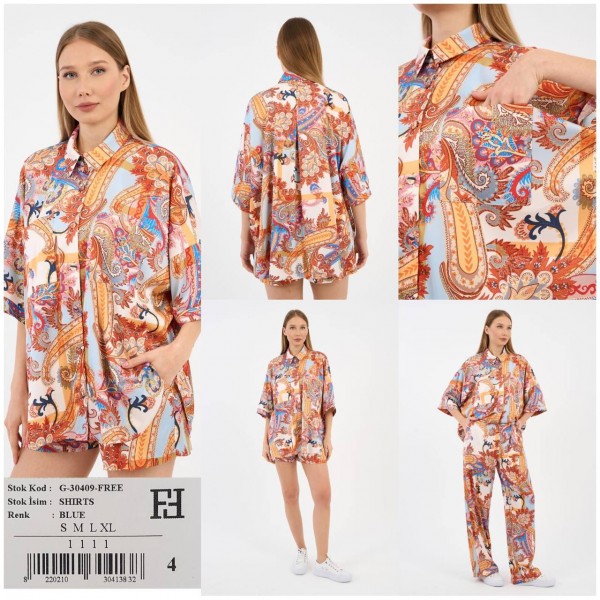 Женская Рубашка Free Fashion