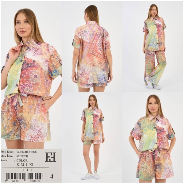 Женская Рубашка Free Fashion