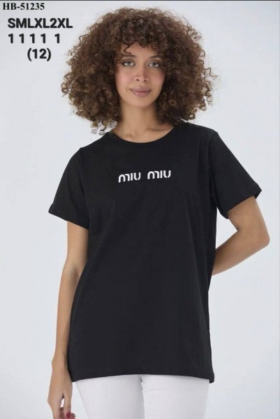 Женская Футболка Miu Miu