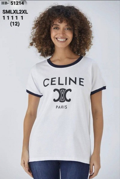 Женская Футболка Celine
