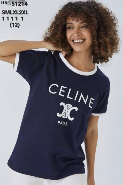 Женская Футболка Celine
