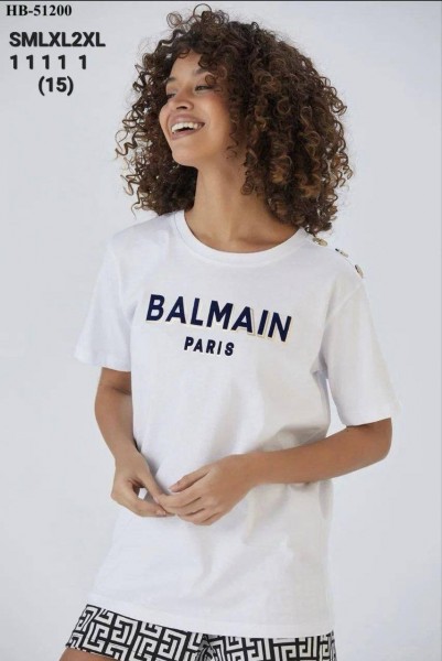Женская Футболка Balmain
