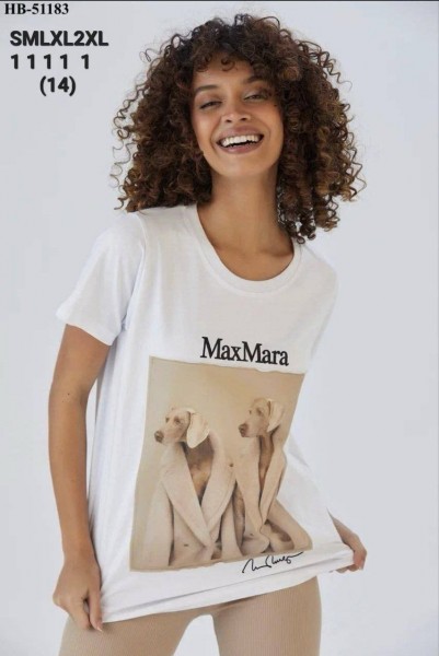 Женская Футболка Max Mara