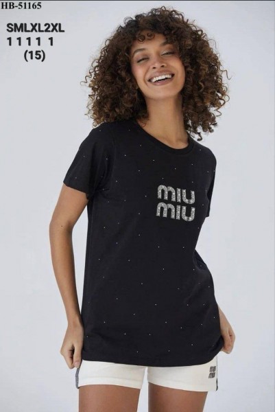 Женская Футболка Miu Miu
