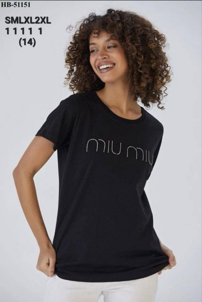 Женская Футболка Miu Miu