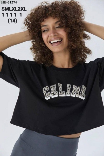 Женская Футболка Celine