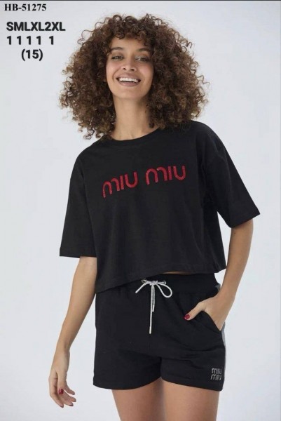 Женская Футболка Miu Miu