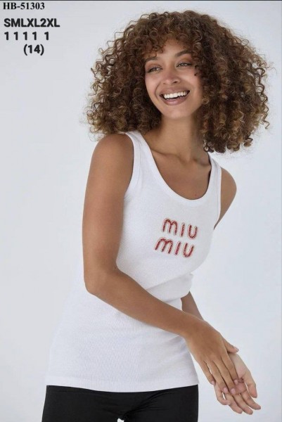 Женская Майка Miu Miu 