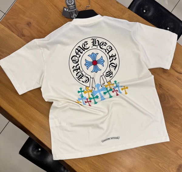 Мужская Футболка Chrome Hearts