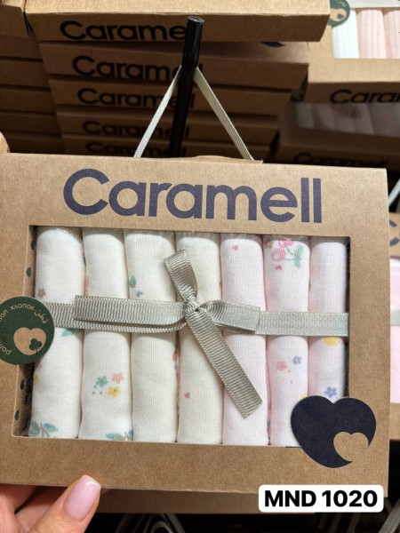 Коробочный Набор Платочков Для Девочки Caramell (0-24мес.)