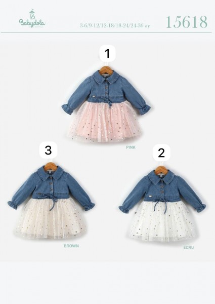 Платье Для Девочки Babydola (3-6/9-12/12-18/18-24/24-36мес.)