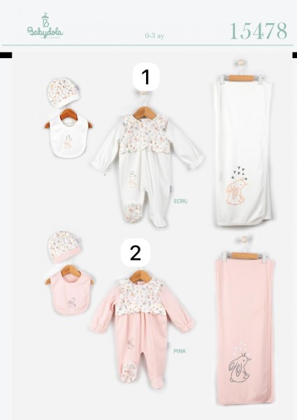 Комплект Для Девочки Babydola (0-3мес.) 