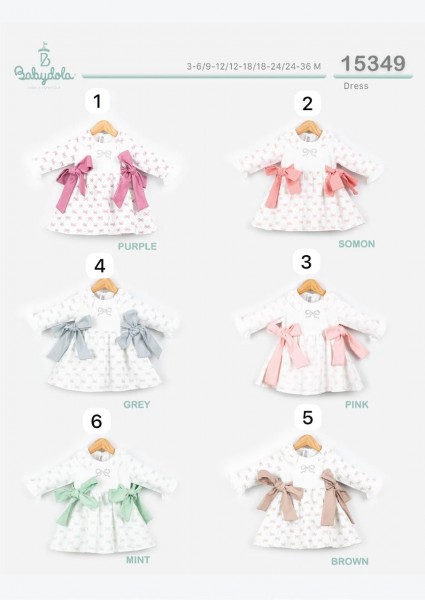 Платье Для Девочки Babydola (3-6/9-12/12-18/18-24/24-36мес.)