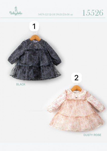 Платье Для Девочки Babydola (3-6/9-12/12-18/18-24/24-36мес.)