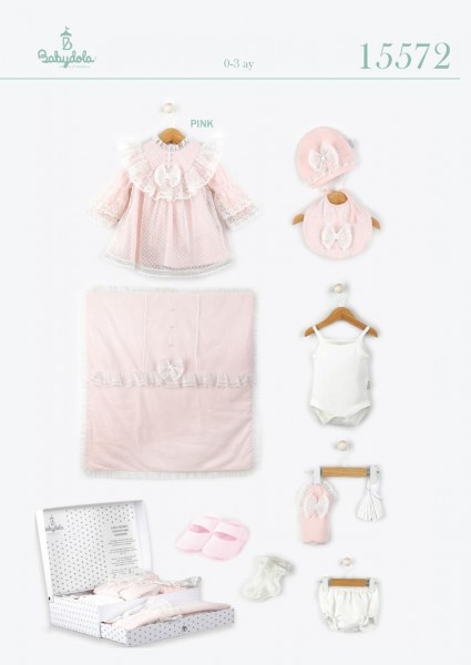 Коробочный Набор Для Девочки Babydola (0-3мес.) 